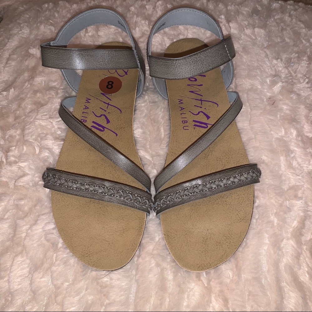 Gray Sandals